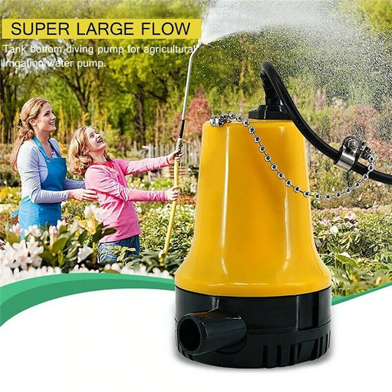 50W 4500L/H 5m DC 12V/24V Water Pump Brushless Motor Water Circulation Submersible Pump Irrigation Fountain Fish Pond Wash Car bilge pump,marine water pump