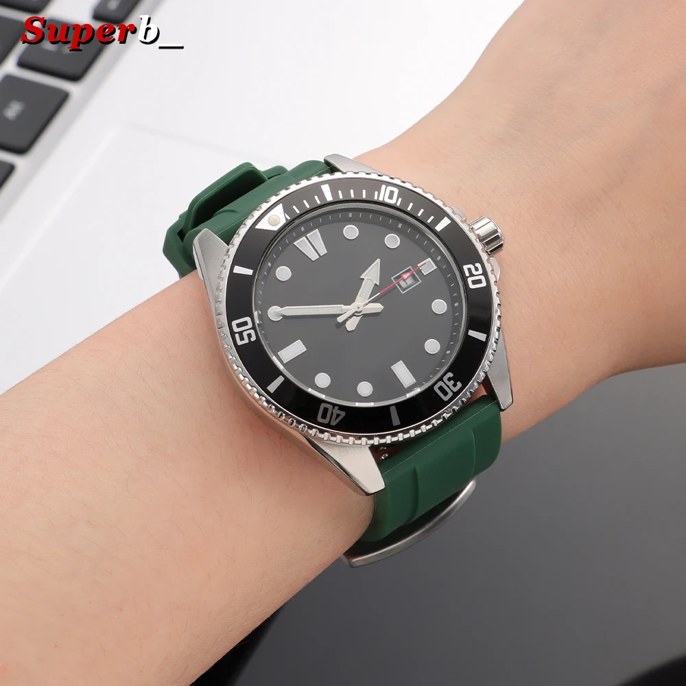 Quick Release Waterproof Silicone Sports Watch Strap - Universal Replacement Wristband