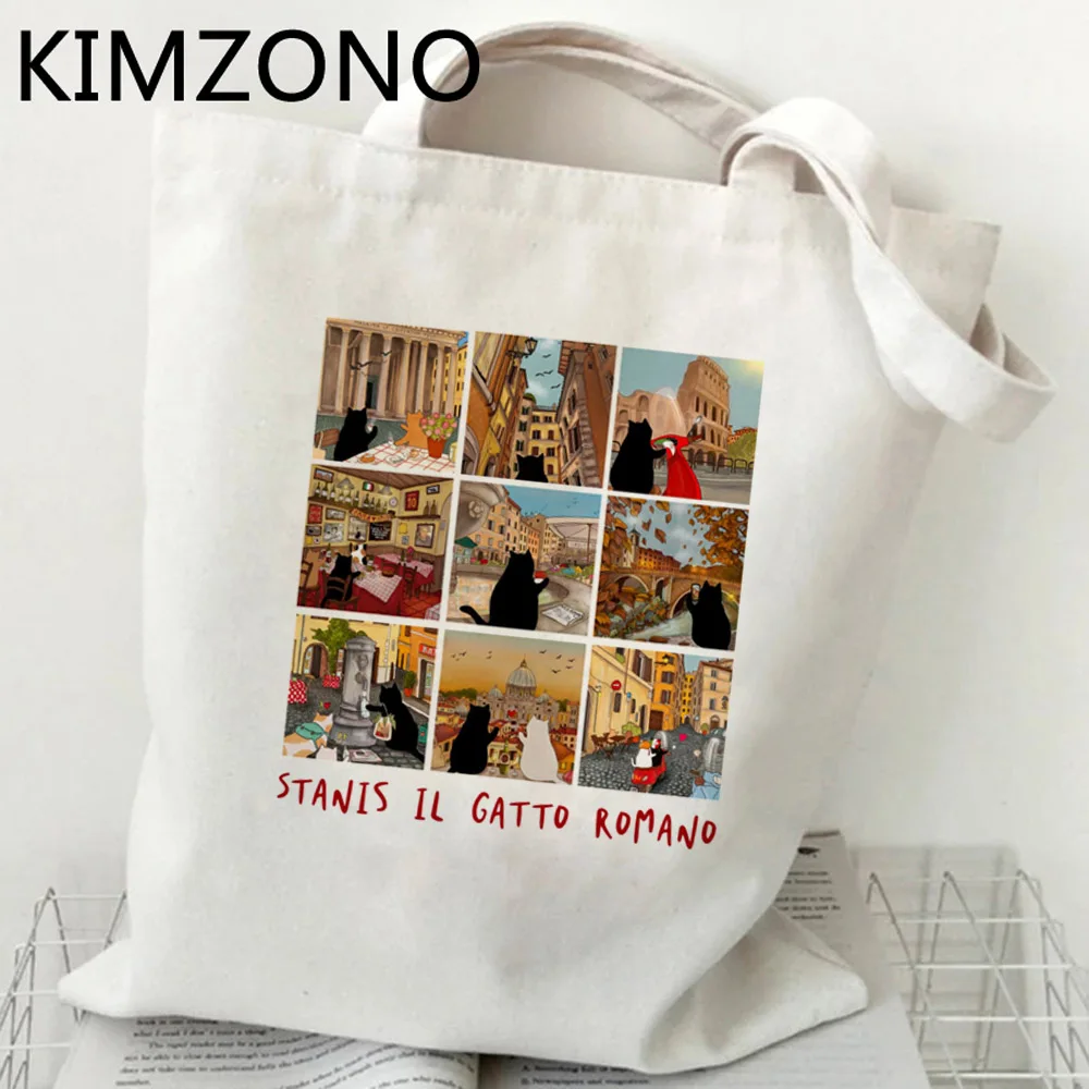 Bolsa de compras italiana de tela, bolsa de lona, bolsa de yute, bolsa de comestibles, ecobag, bolsas ecológicas, sacolas