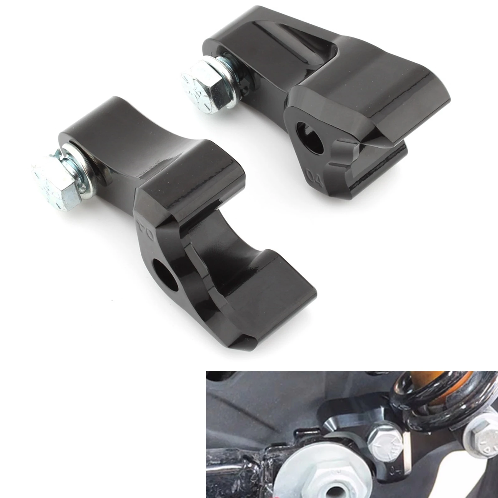 

Motorcycle Rear Shock Absorber Lowering Kit For Harley CVO Electra Glide Road Glide EFI FLTR Street Glide 2009-2019