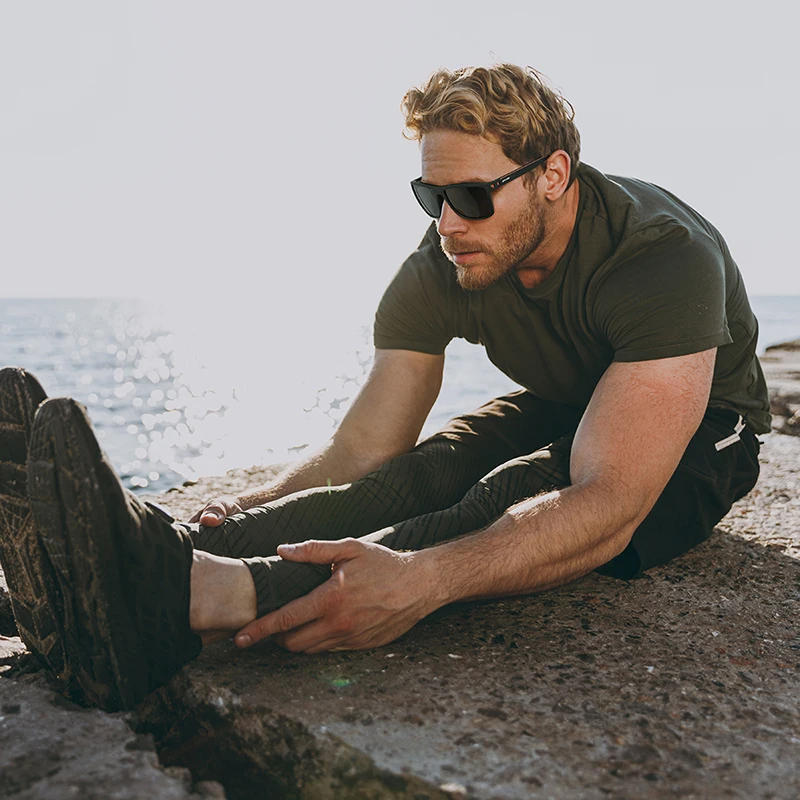 Barcur design tr90 sonnenbrille männer polarisiert leicht gewicht sport sonnen brille frauen brillen zubehör oculos uvab schutz – Detail 2