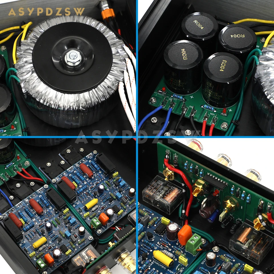 ステレオ QUAD405 クラス AB ピュアパワーアンプ QUAD-405 回路ベース