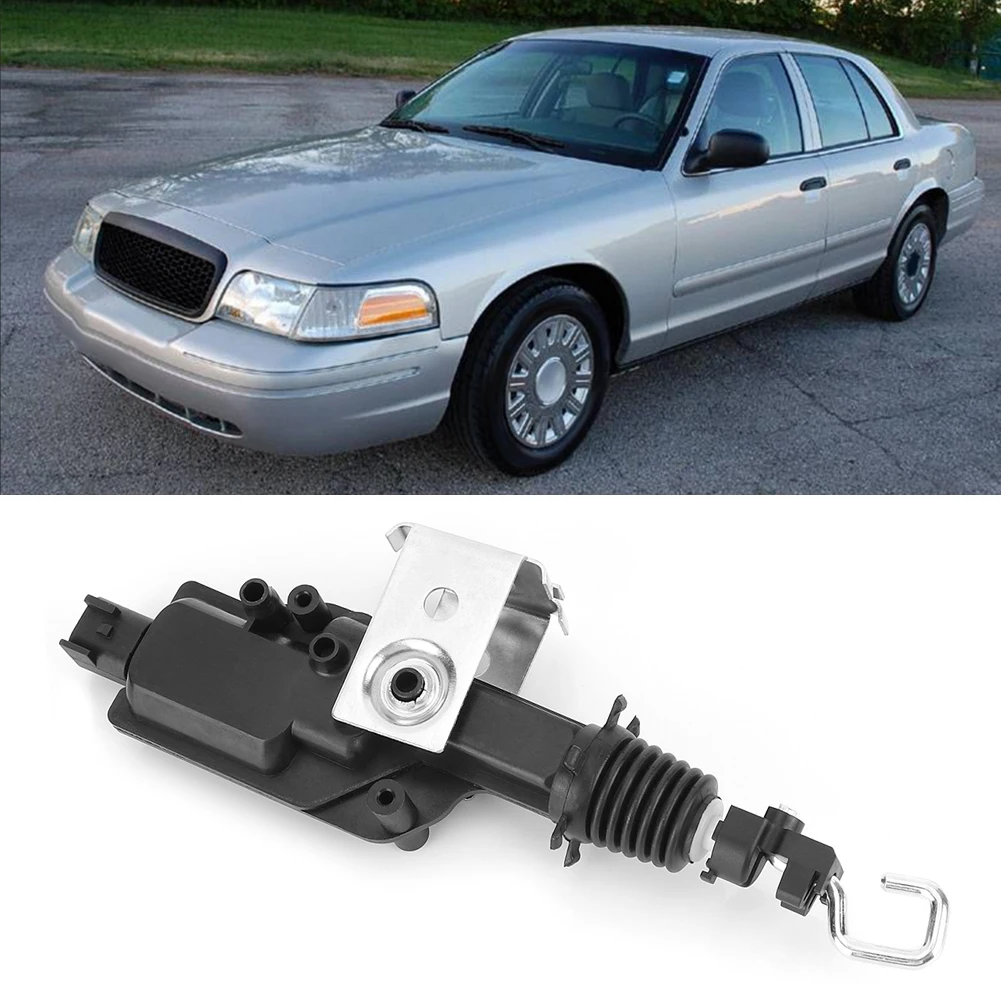 YHTAUTO Front Door Lock Actuator Replacement For 2004-2005 Ford Explorer, Crown Vic, Lincoln Town Car & More
