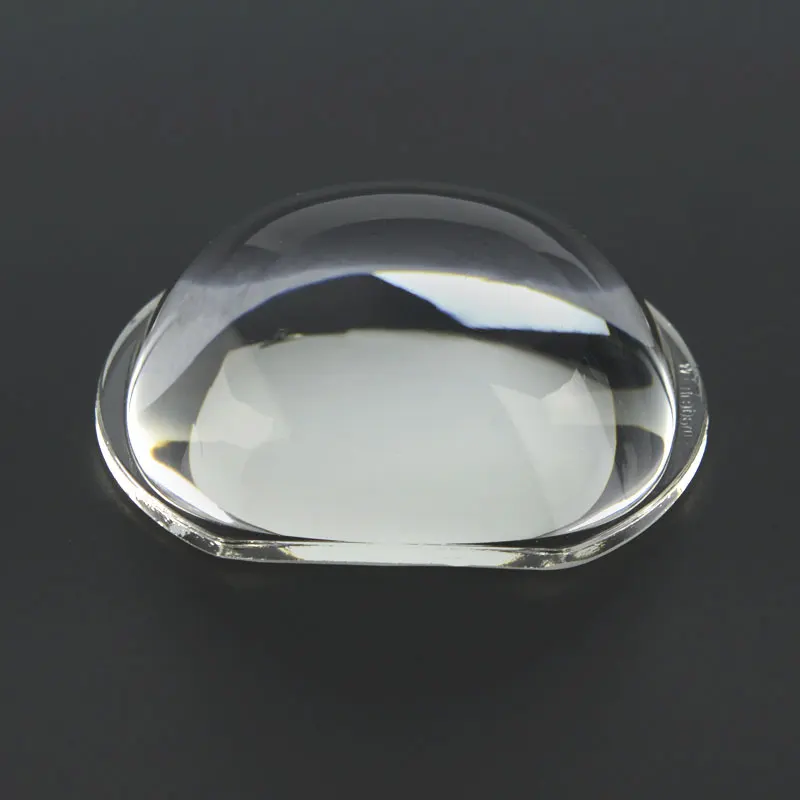 

66x49x28mm DIY Projector Rectangular Condenser Lenses Projector Lens High-power LED Condenser Plano Convex Lenses