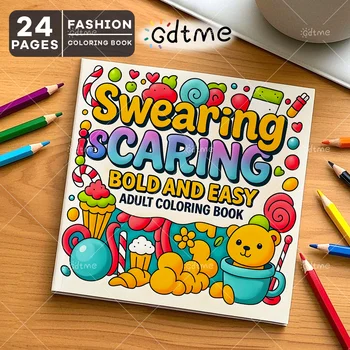 Bold & Easy Coloring Book for Adults and Teens 1