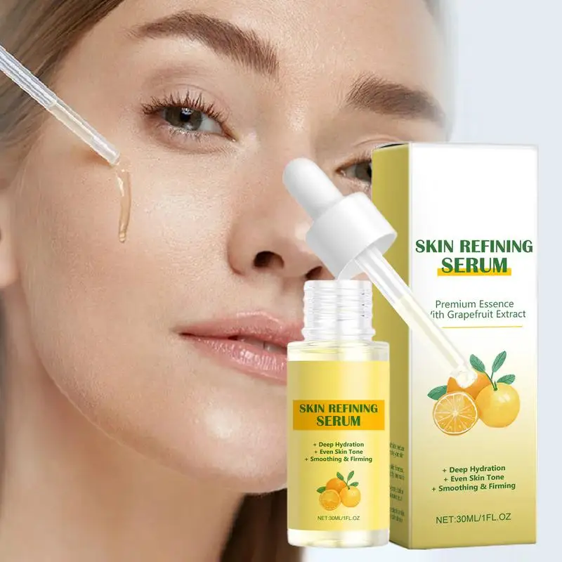 Face Firming Essence Grapefruit Facial Serum Lifting Firming Fade Fine Lines Anti-aging Essence Moisturizing,Brightening Essence 5