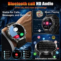 Nouvelle Montre Connectée TANK 2026 de 1,7 pouces, Durabilité Militaire, Batterie 1400 mAh, Appel HD, Étanchéité 10 ATM, Lampe Torche, Montre Sport pour Hommes 4