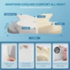 King Size Pillow Rebound Memory Foam Ergonomic Pillow Suitable for Different Sleeping Posture Machine Washable Pillowcase 5