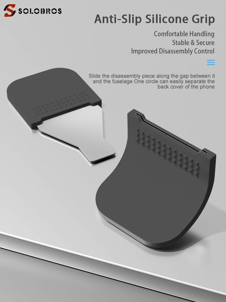 솔로브로스 TE-203 12-in-1 분해 키트, 휴대폰 배터리, 스크린, 후면 커버 및 후면 유리 수리용 정밀 블레이드, 개봉 도구