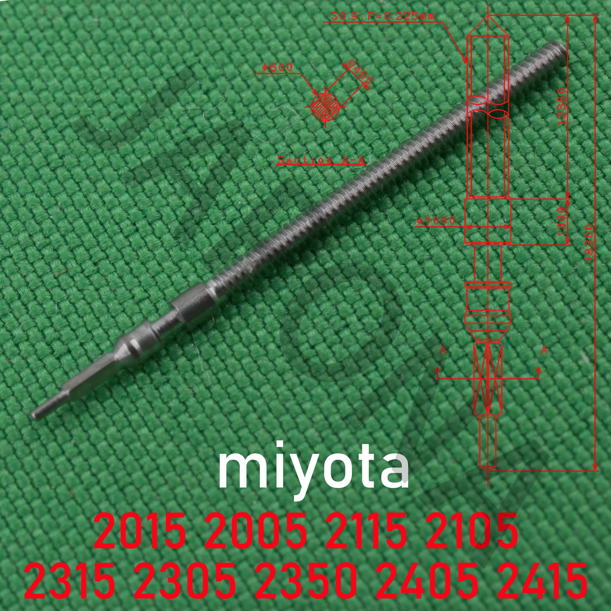 Стержень MIYOTA 2015, стержень 2005, стержень 2115, стержень 2105, стержень 2315, стержень 2305, стержень 2350, стержень 2117, стержень 2317, стержень 2417, стержень 2115, механизм