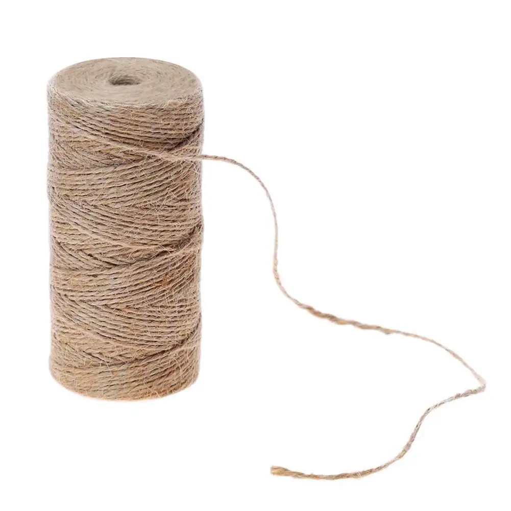 100m Jute Twine Hemp Twine String, Twine for Crafts, Jute Rope