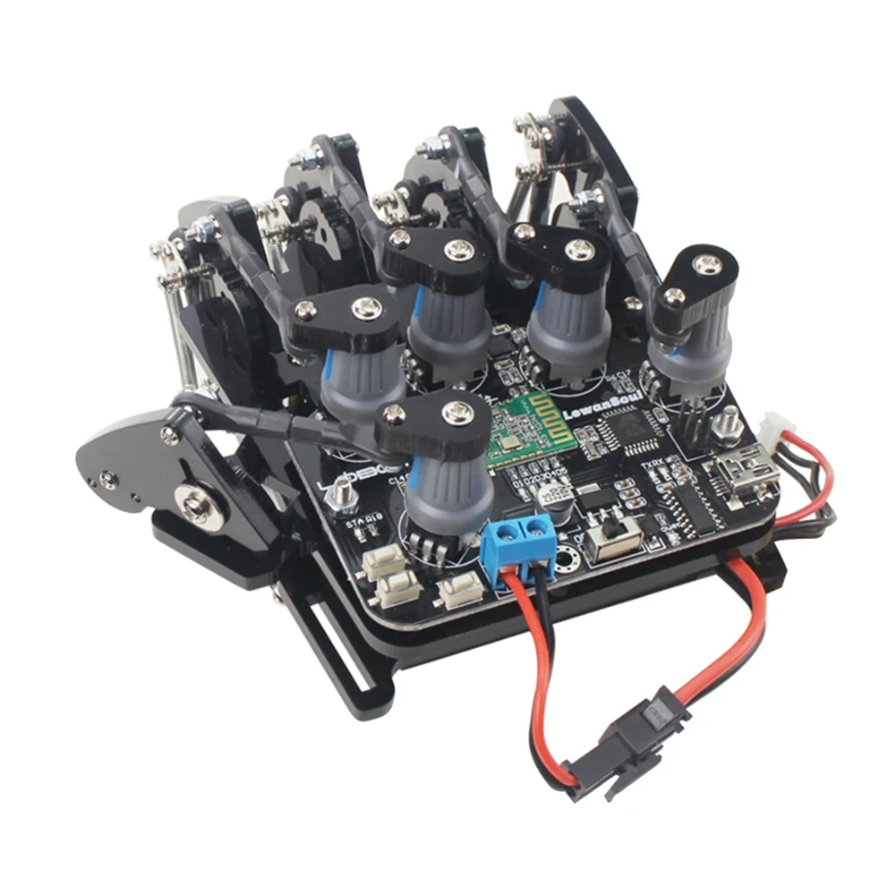 

Glove /Wearable Mechanical Somatosensory Control of Exoskeleton Robot Control