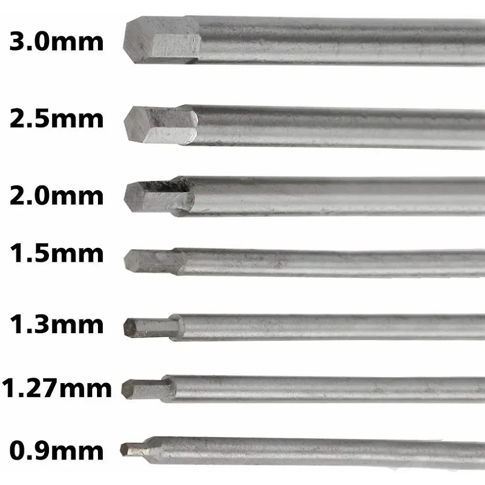 Jeu de 7 tournevis hexagonaux 0.9-3mm pour RC modélisme