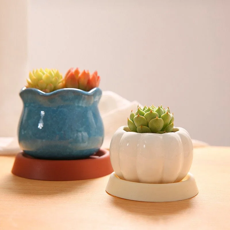 PP Flower Pot Tray with Water Bottom Support Flower Pot Chassis Base Basin Support Breathable Drainage Tray for Small