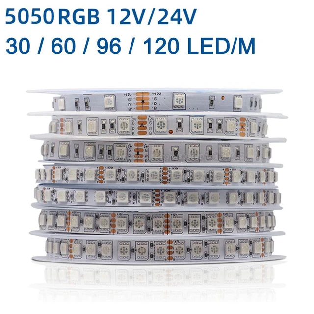 Tira LED 12V SMD5050 60LED/m 5mts. - MediLED - Tienda Online de Iluminación  Led