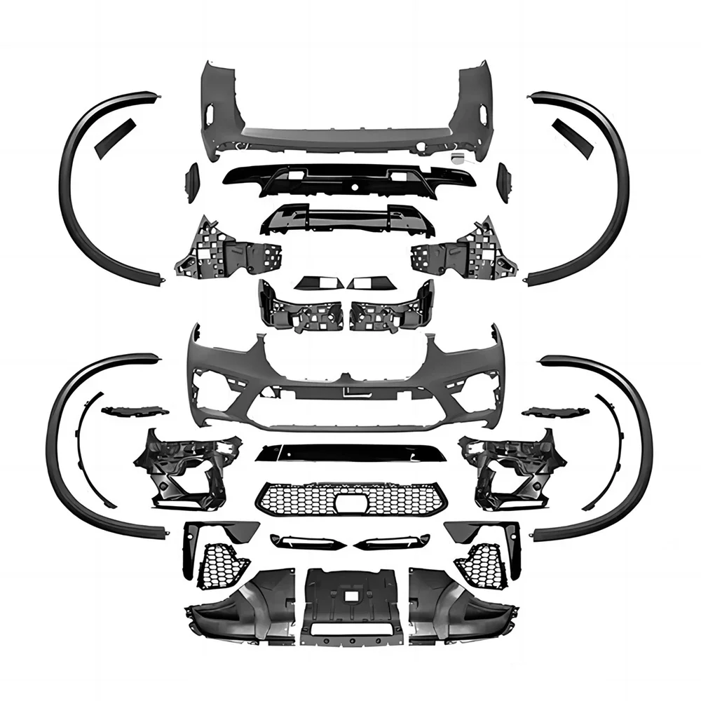 

Полный комплект кузова для BMW G05 X5 19-23 изменить на F95 X5M стиль передний задний бампер боковые юбки Брызговики