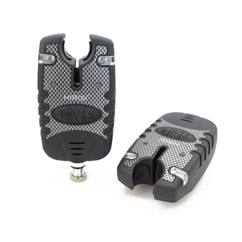 LED Fishing Alarms Indicators Bite Alarm Adjustable Volume Tone Sensitivity 4pcs fishing bite alarm