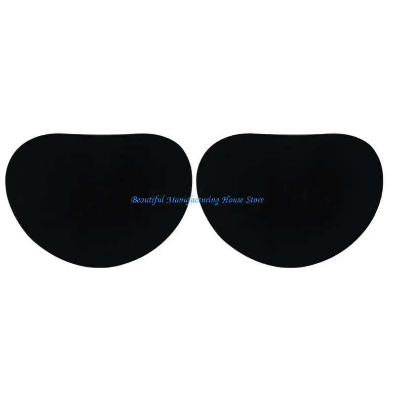 E56A Adhesive Boob Pads Bras Pad Double Sided Sticky Bras Inserts Breathable Silicone Push Up Breast Pad for Swimsuit