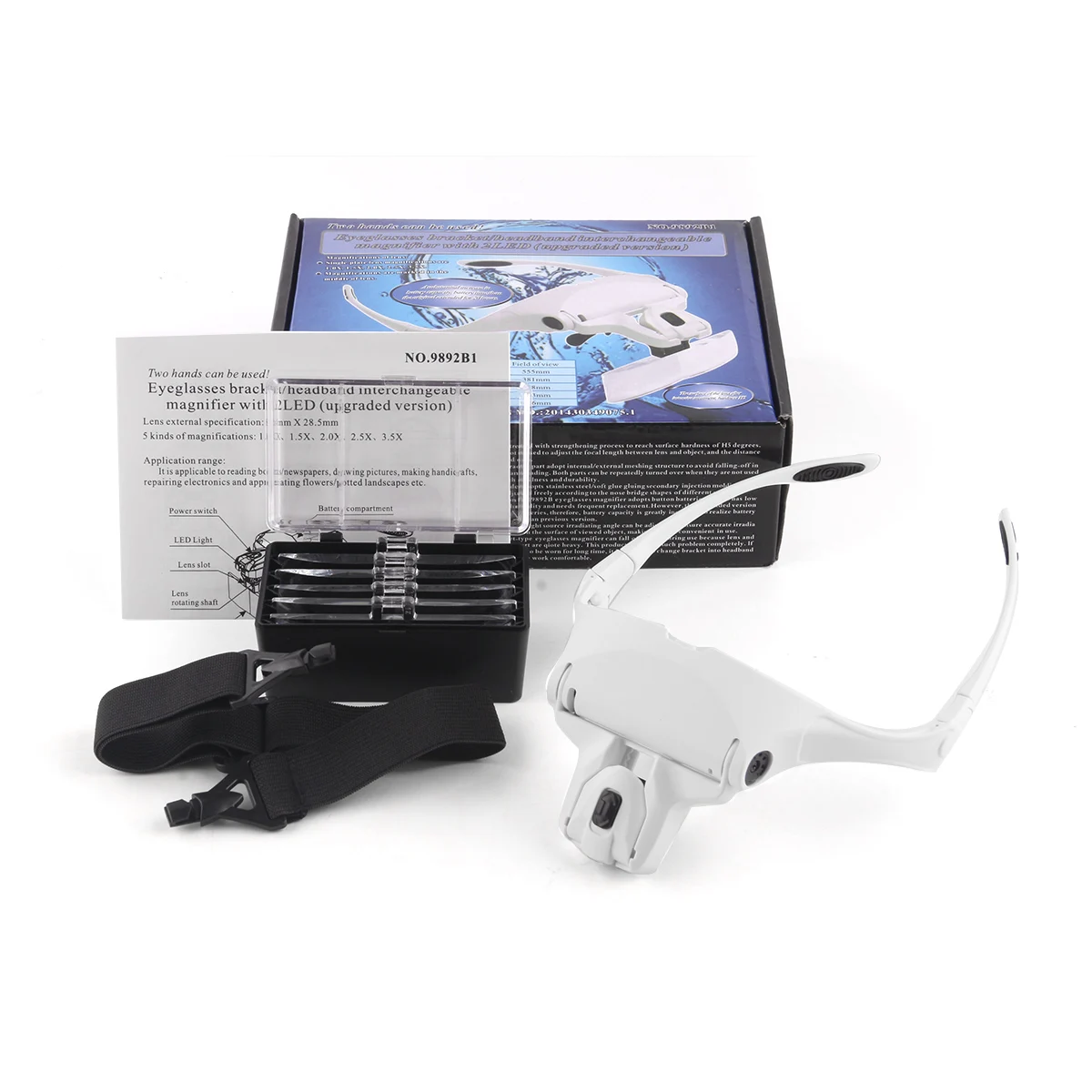 Magnifying Glasses Eyelash Extensions Magnifying Glass Led Lights