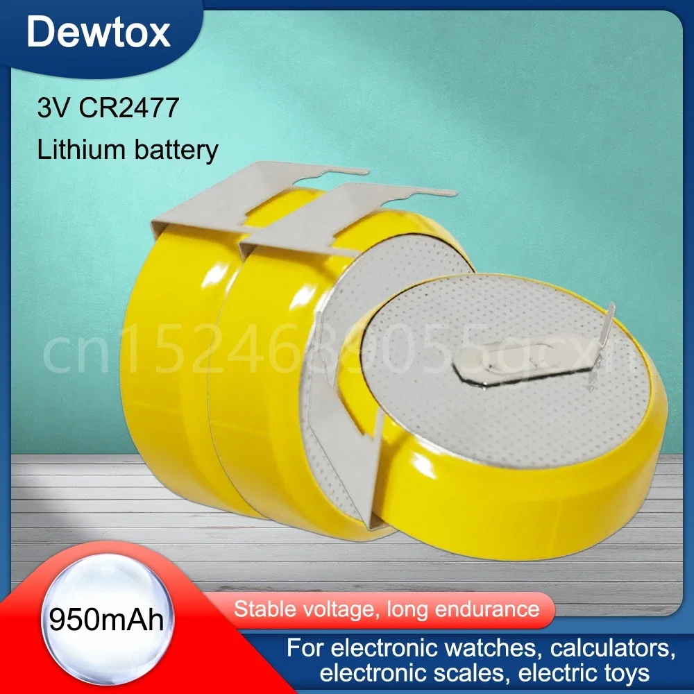 

10-100 шт. CR2477 2477 3 в, Кнопочная литиевая батарея, паяльная батарея для часов, калькуляторов, фонариков