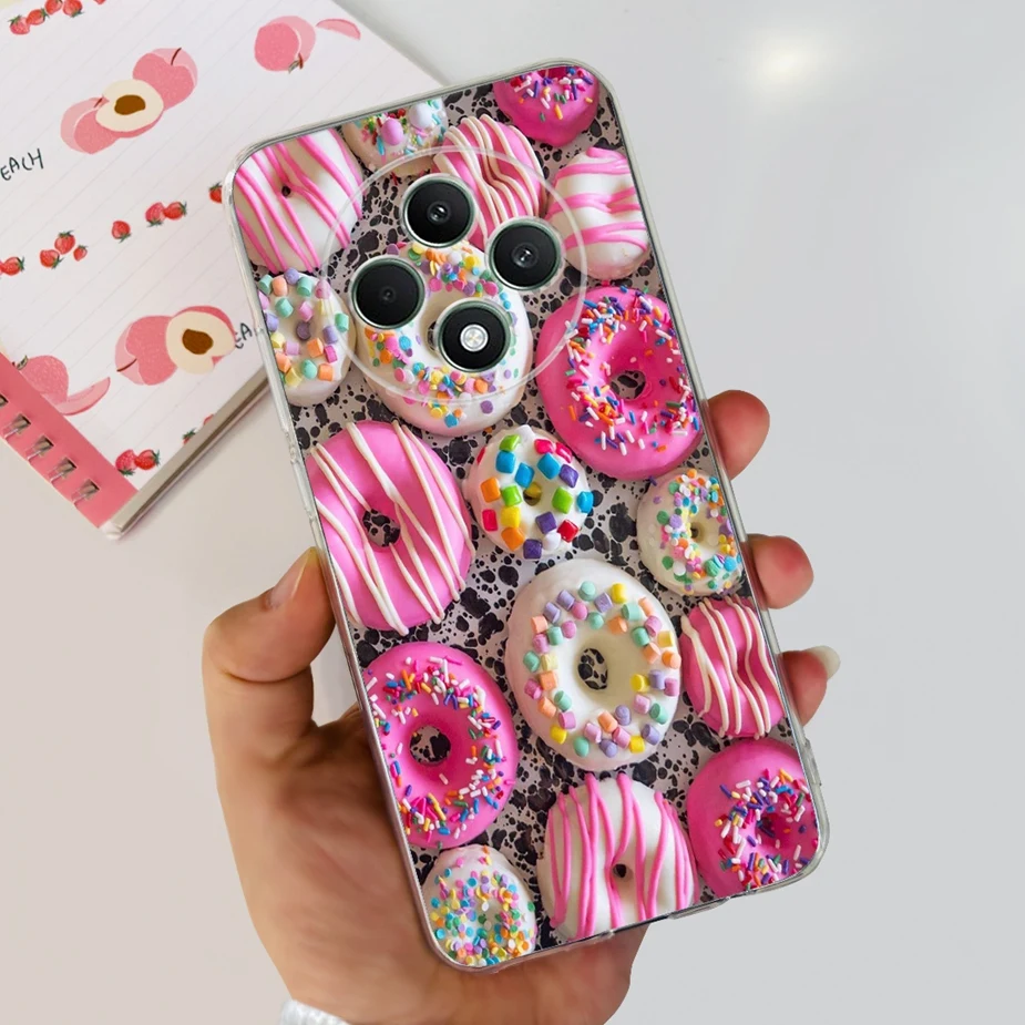 Cute Cat Cartoon Painted Soft Silicone Phone Case Cover
