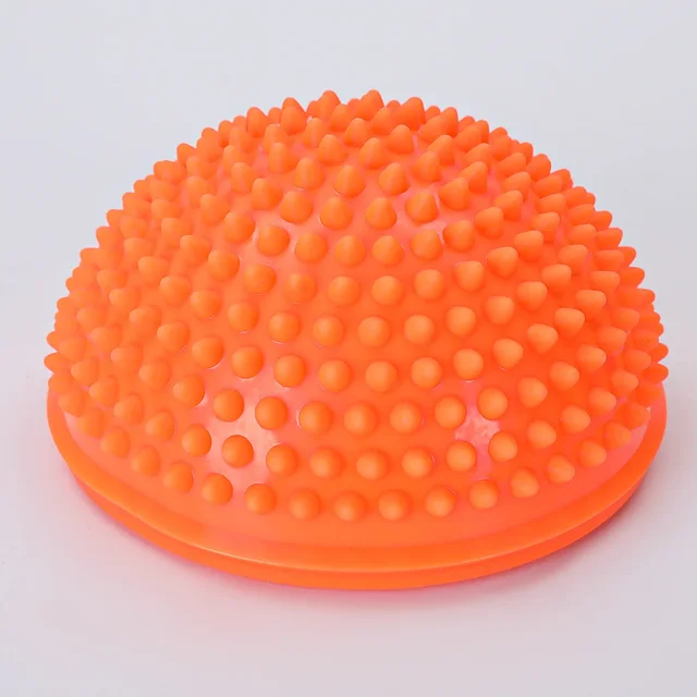 New PVC Pineapple Ball Half round Ball Massage Balance Training Ball Tactile Ball Fitness Ball Exercise And Entertainment Yoga B 2