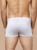 New arrival men knitted silk mid-waist boxers,natural silk unopened crotch U convex high-end underwear men 2