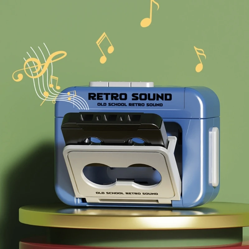 Portable Mini Player Vintage Music Recorders, for Collectors and Hobbyists Music Playback Recording