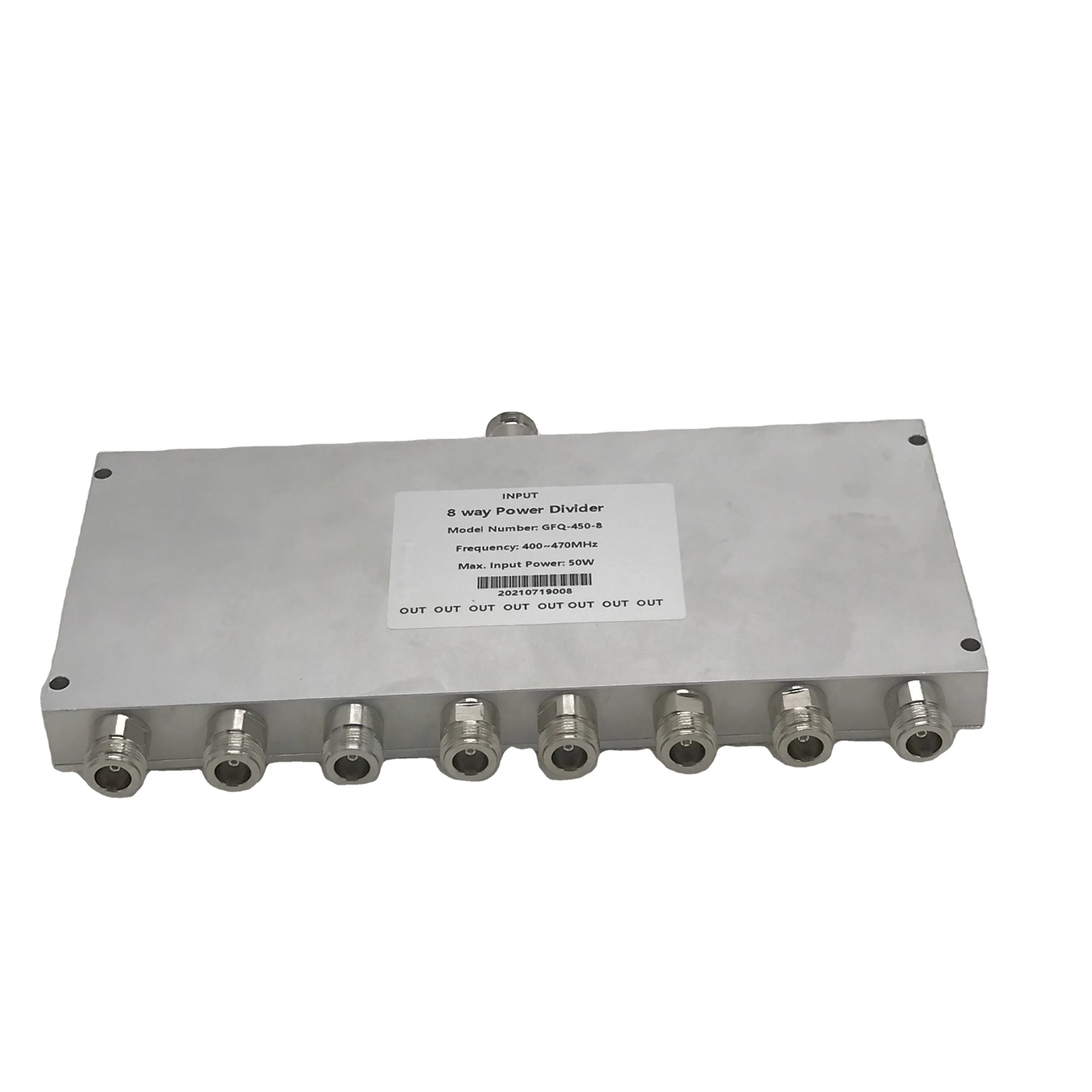 Splitter Di Potenza Wilkinson A 8 Vie Uhf 400-470Mhz O Combinatore Di Potenza O Divisore Di Potenza