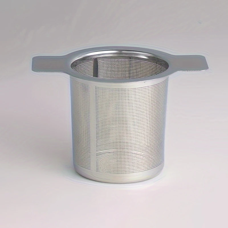Stainless Steel Tea Infuser Mesh Strainer Large Capacity Double Handles