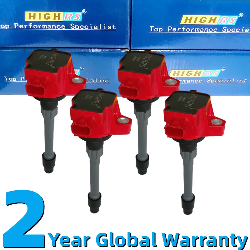 Ignition Coil Packs 4PCS Set for Honda Civic 2.0L Fit 1.5L L4 2015 2016