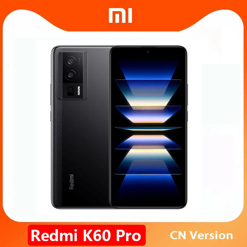  Original Xiaomi Redmi K60 Pro 5G Smartphone Snapdragon 8 Gen 2 5000mAh Battery 50MP Camera 120Hz Screen 120W HyperCharger 