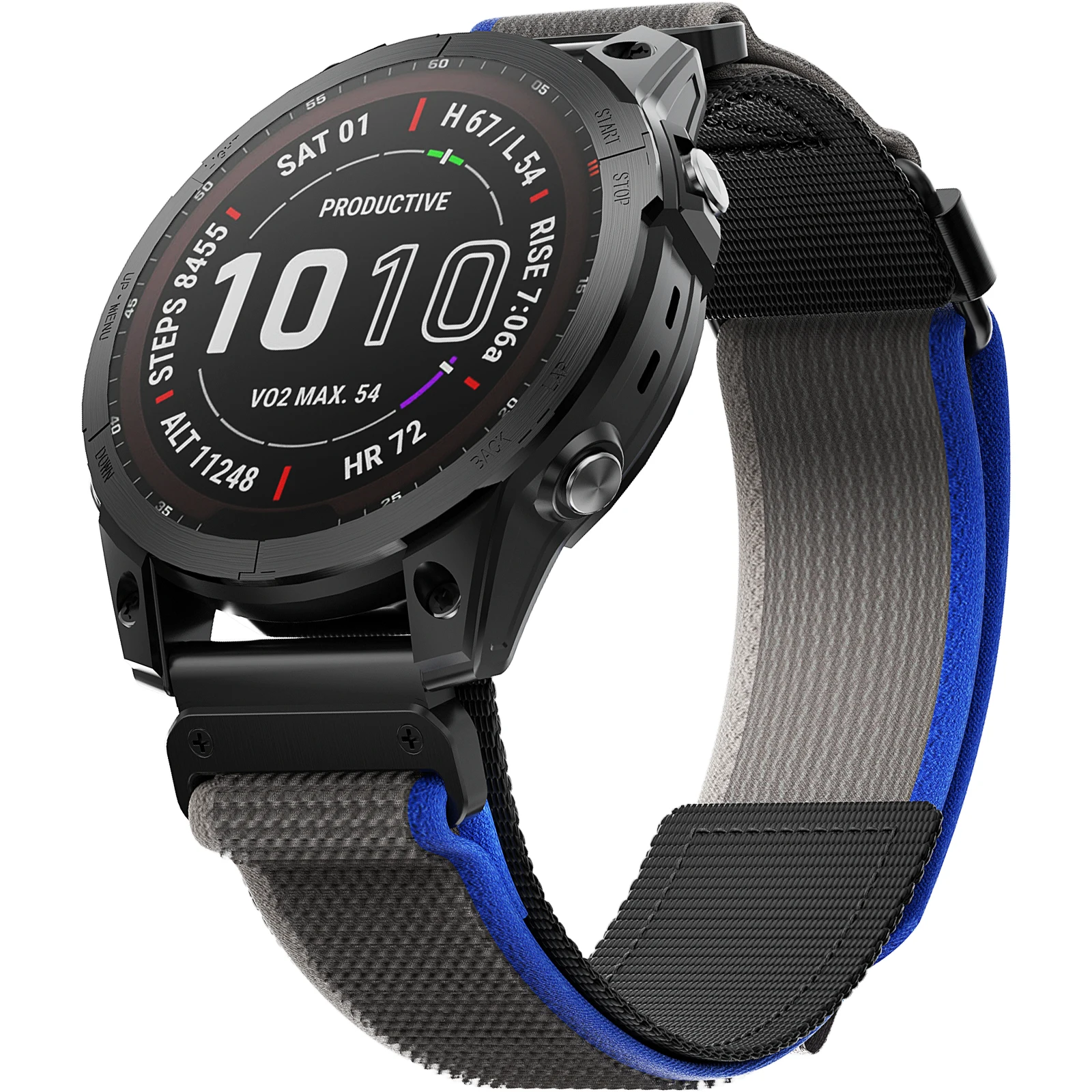 26mm Trail Loop Nylon Quick Release Strap Wristband Replaceable Watch Band For Garmin Fenix7X/5X/5XPlus/6XPro Easy Fit Bracelet