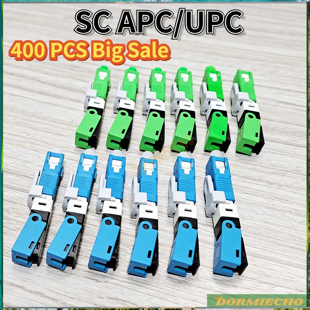 

100% подлинный быстрый разъем 400 шт. ESC250D полевая сборка SC/APC SC/UPC встроенный SM режим оптовая цена быстрый разъем FTTH