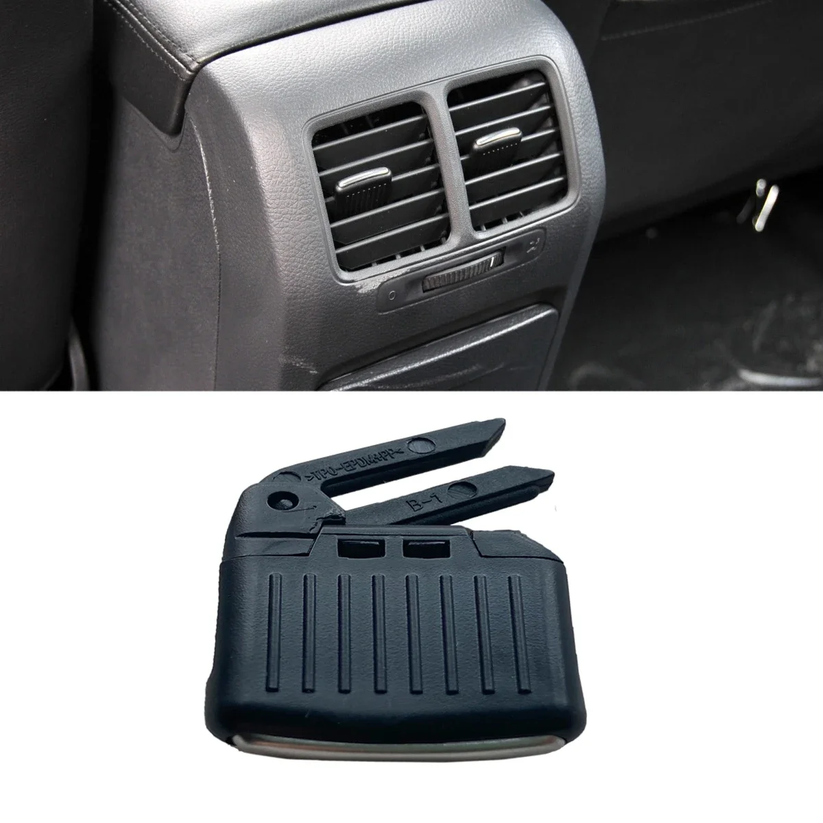 Interior Dashboard AC Air Vent Slide Grill Clip Trim For VW Golf 6 GTI R20 Rabbit R 2010-2012 5K0819703 5K0819704 1K0819203