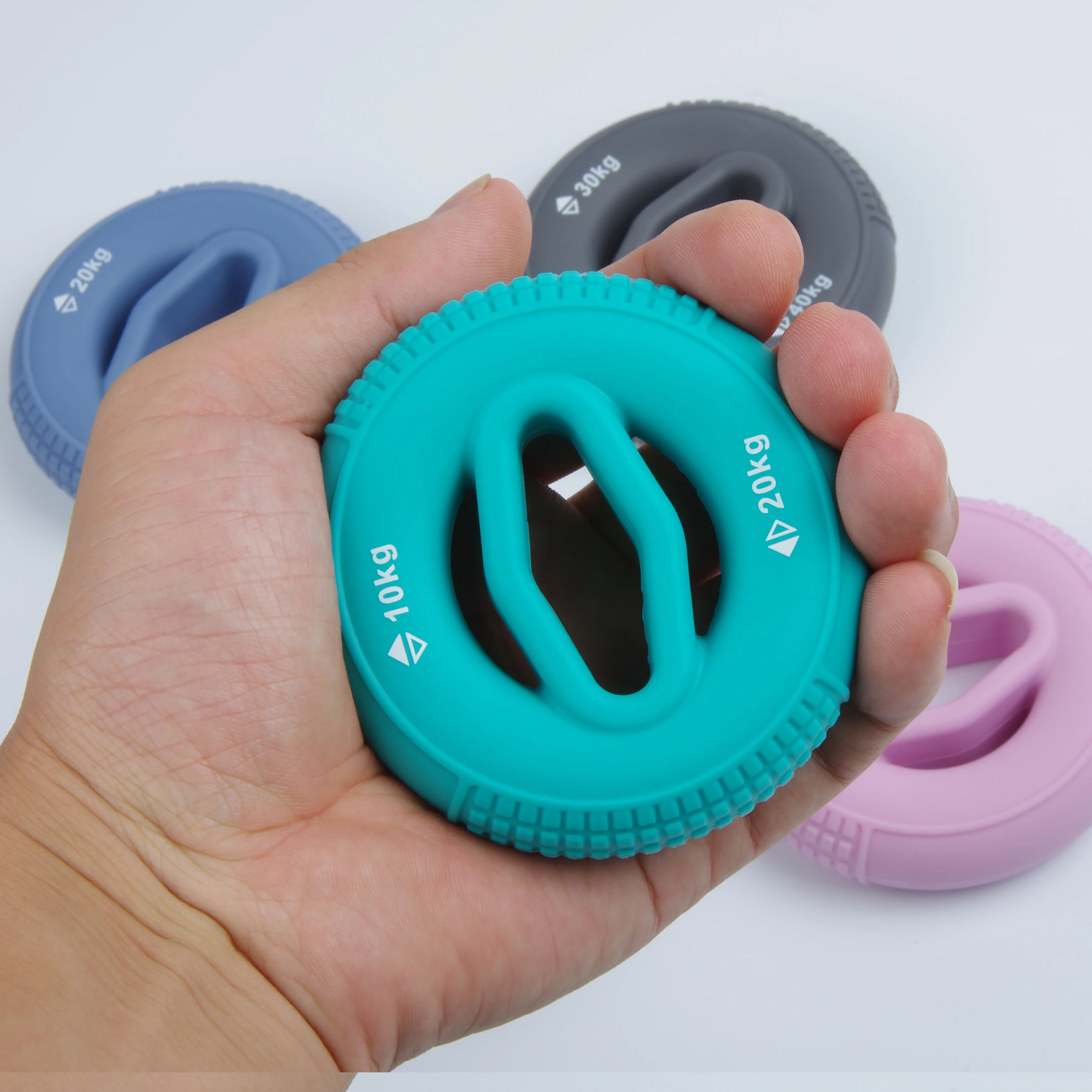 Hand-Grip-Strengthener-Hand-Finger-Exerciser-Forearm-Rings-Hand ...
