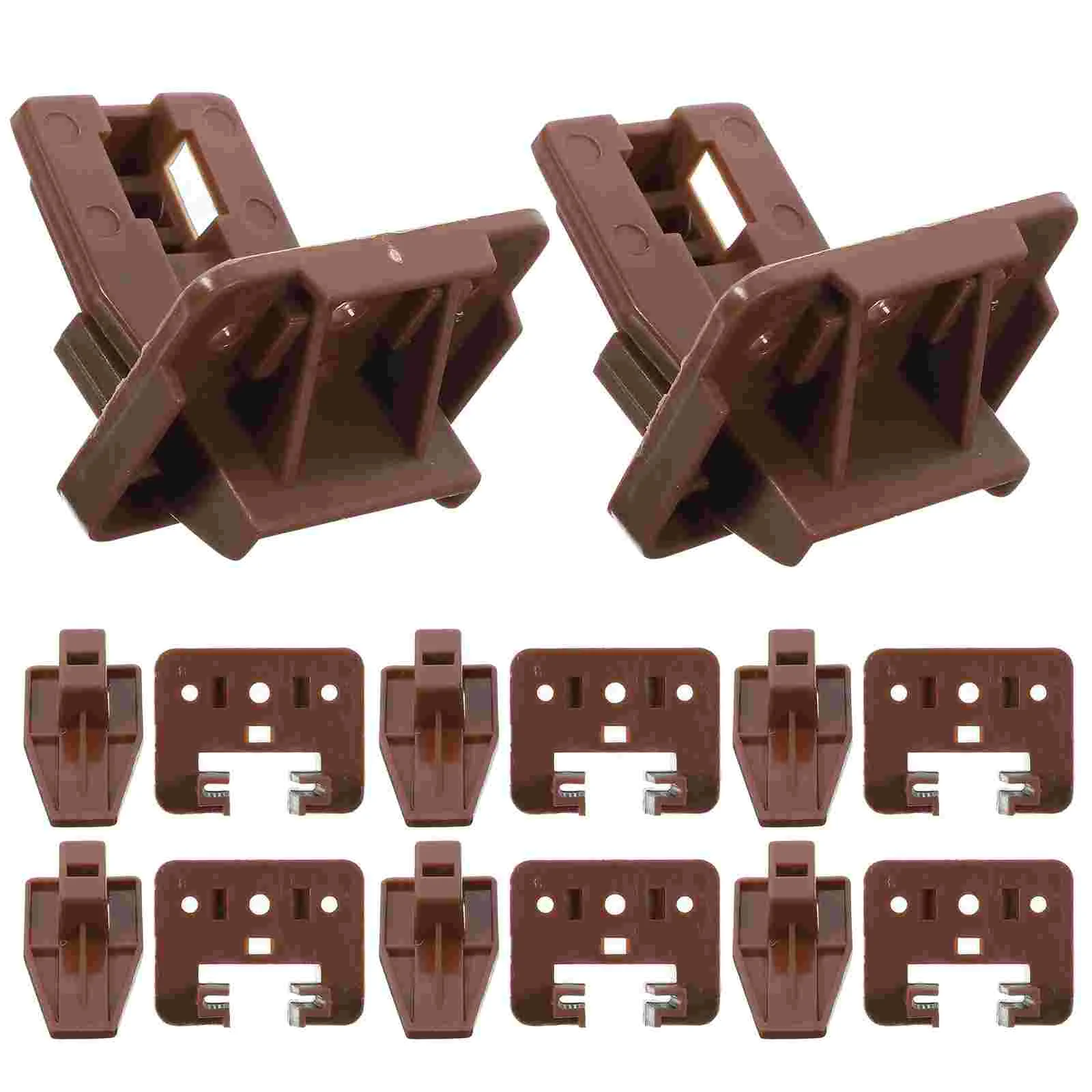 

10 Sets Center Mounting Drawer Slides Drawer Guides Slides Dresser Attachments