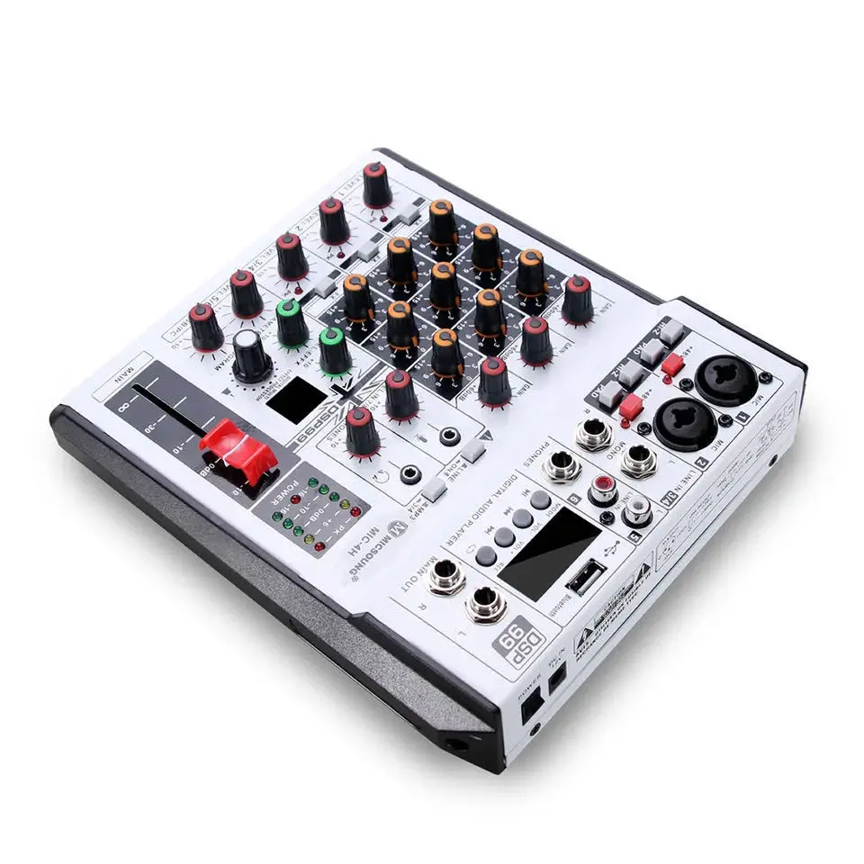 FX8 Mixing Console Six ChaFX8 Mixing Console Six Channel Mixer Bluetooth  Musical Instruments for Professional Recording Studios - AliExpress