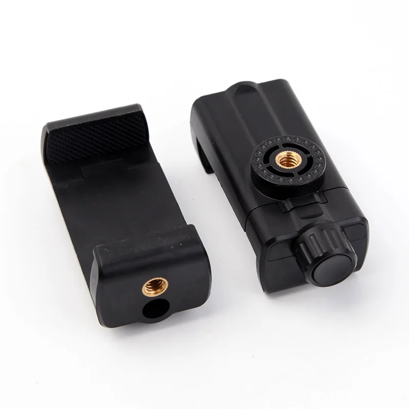 1/4 Zoll Schraube Universal Stativ Ständer Telefon Clip Loch halter für Stativ Handy Smartphone Zubehör Stand halterung – Detail 6