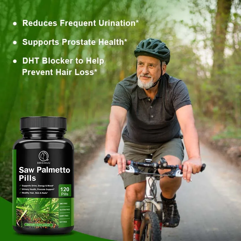 Saw Palm Capsule Men Health Urinary Prostate Health Active Male Supplement