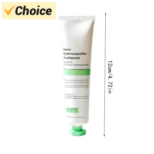 Fluoride Free Toothpaste Nano Hydroxyapatite, Stocking Stuffers Remineralizing, Whitening - Dentist Recommended for Adult, Kids 1