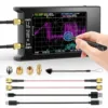 NanoVNA-H4 Vector Network Analyzer Lastest V4.3 10KHz-1.5GHz HF VHF UHF 4" Touch Screen Antenna Analyzer Ham Radio Measuring 1