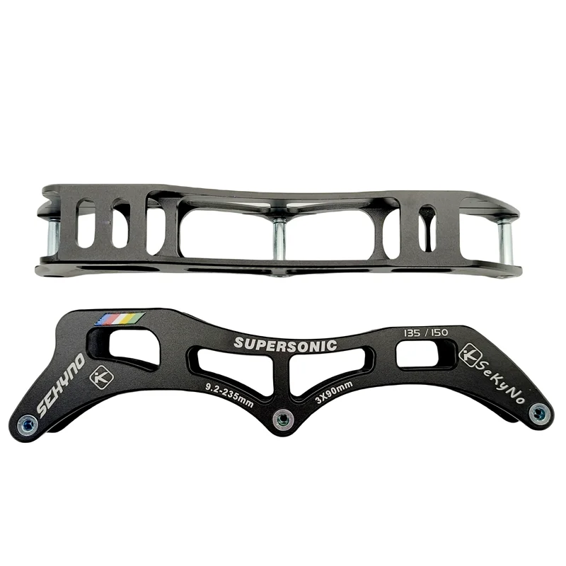 Speed skate frame black 3x90mm 135-150mm