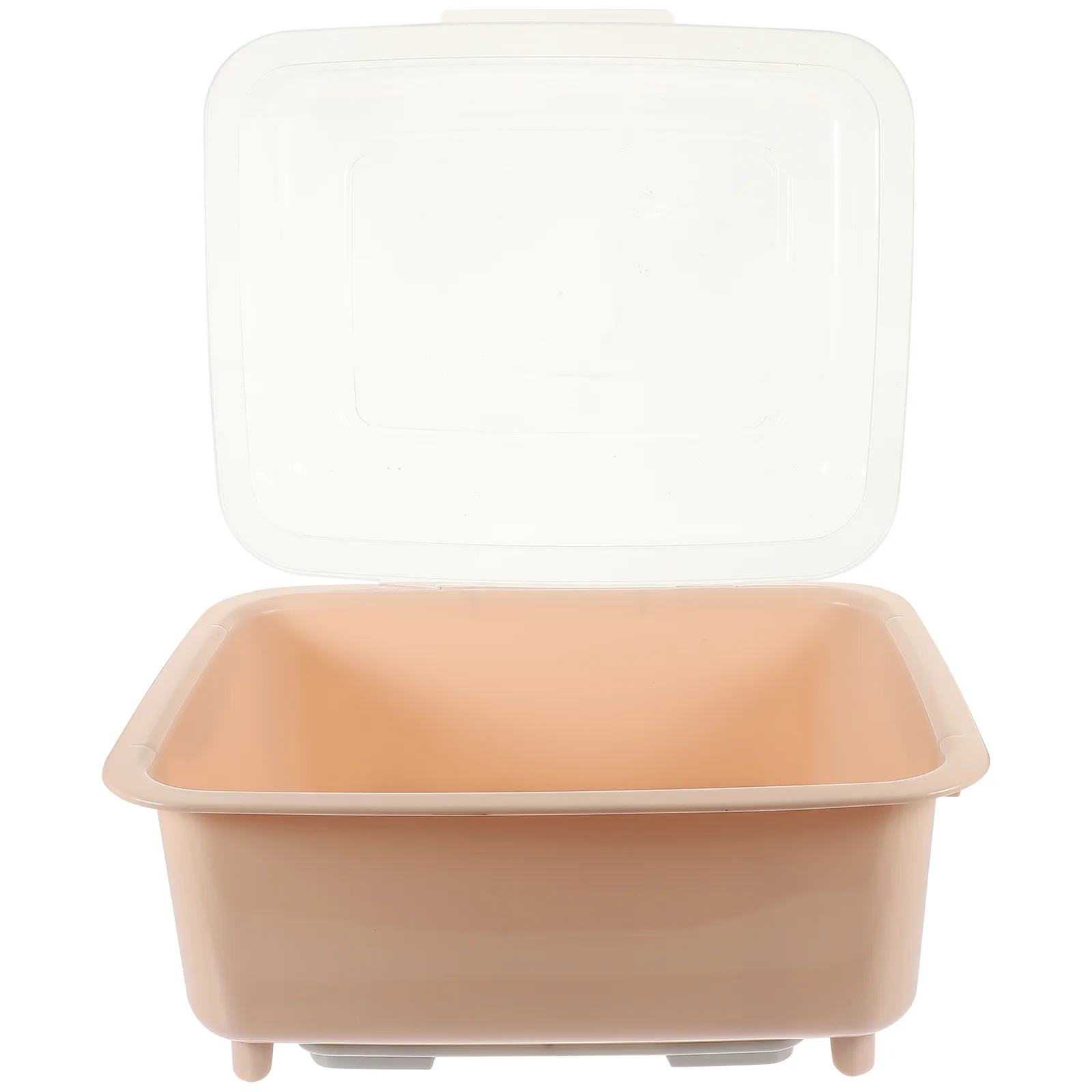 

1pc Cutlery Storage Case Plastic Bowl Dish Chopstick Storage Box