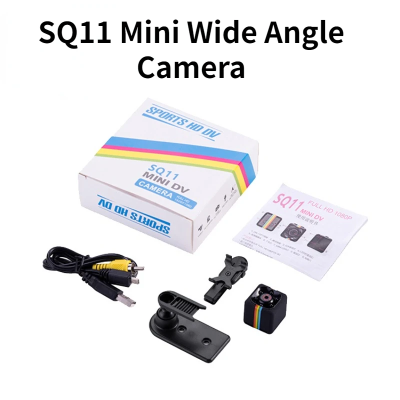 Sq11 Mini Camera 960p Sensor Night Camcorder Motion Dvr Micro Camera Sport  Dv Video Small Camera Cam Sq 11 With Box - Mini Camcorders - AliExpress