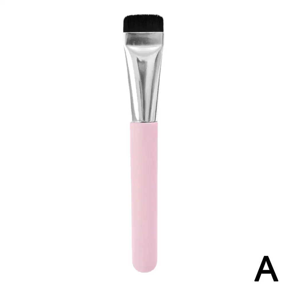 Ultra İnce Fondöten Fırçası Hafif ve İnce Yüz Kontur Fırçası Fırçası Kontur Düz Fondöten Fırçaları Krem Harmanlayan Makyaj