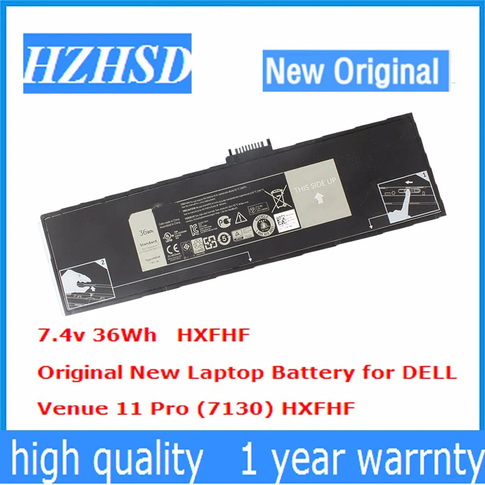 7.4V 36Wh Nuova Batteria Originale Per Laptop Hxfhf Per Dell Per Venue 11 Pro (7130) 11 Pro (7139) 11 Pro 7140