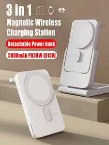 Zime-Mini banco de energía de 10000mAh, PD20W cargador portátil de carga  rápida, con Cable incorporado, para iPhone y Samsung - AliExpress