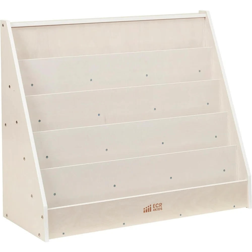 

Single-Sided Book Display, Classroom Bookshelf, White Wash