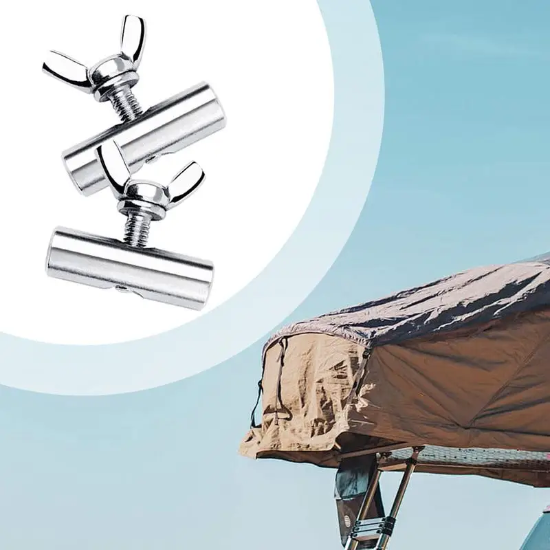 RV Awning Track Parts Awning Track Rail Bead Easy To Install Boat Part Stainless Steel Size 0.3x0.9inch RV awning track parts